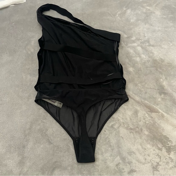 New! Undress Code Black Reach For The Stars Bodysuit 3121 - Picture 7 of 11